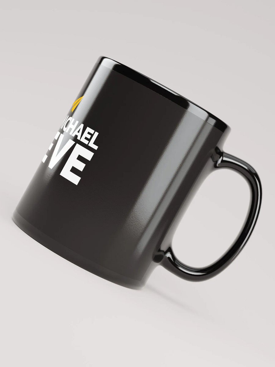 #Believe Black Glossy Mug product image (4)