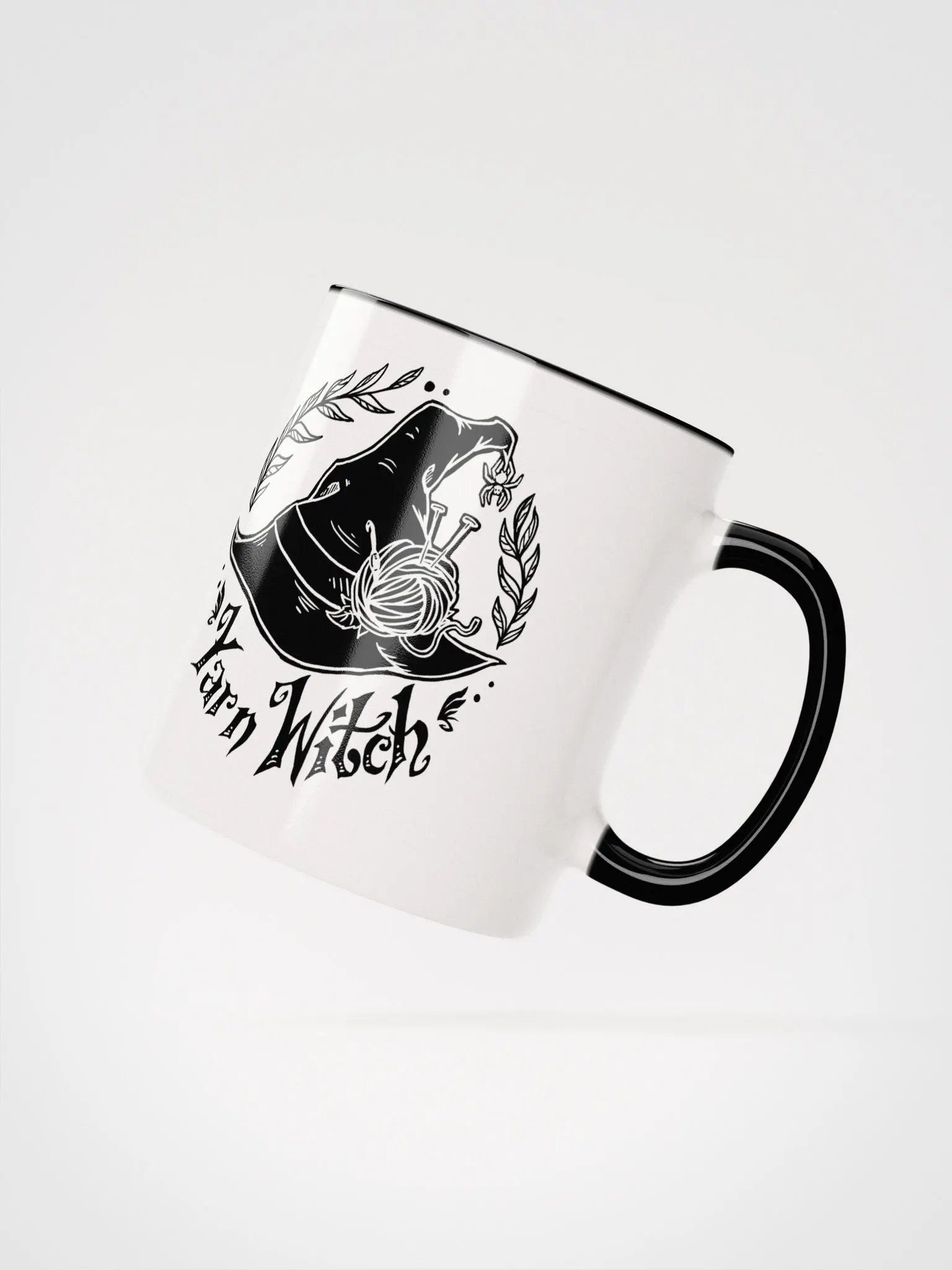 Yarn Witch Live Mug [White] - Logo only product image (4)