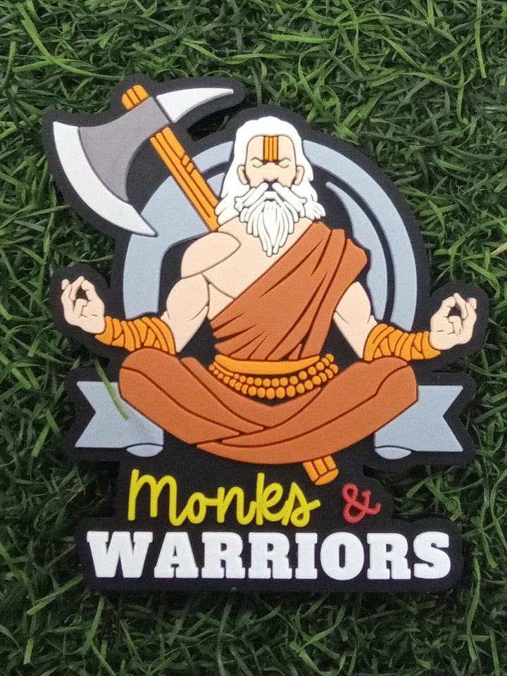 Monks & Warriors Fridge Magnet product image (1)