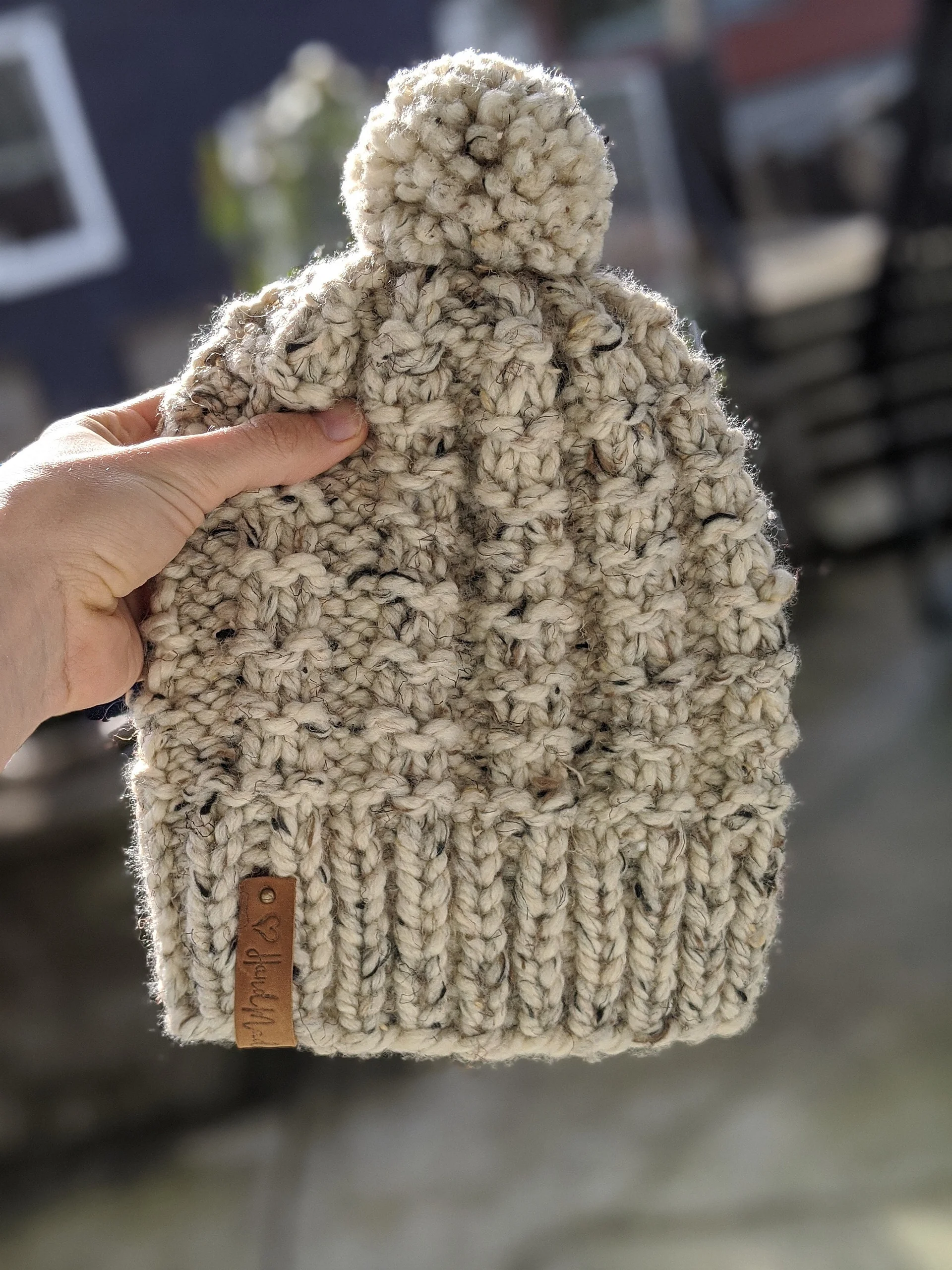 Bumpy Road & Chain Link Knit Hat Patterns Bundle product image (3)