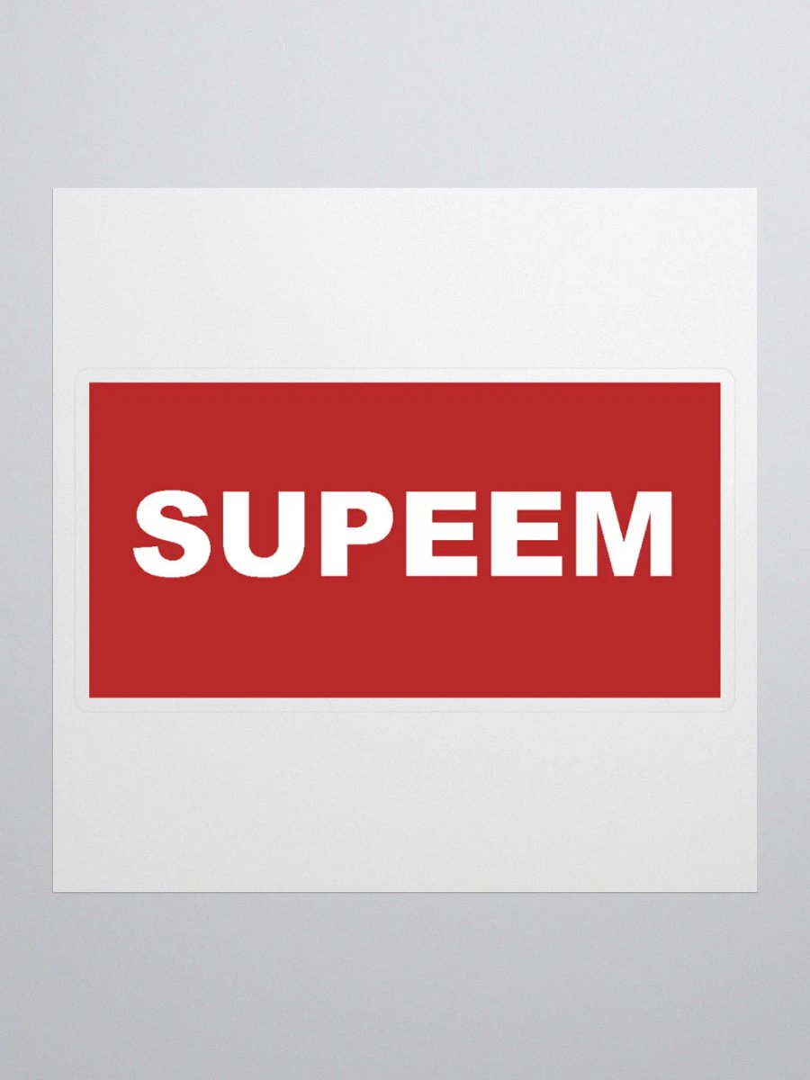 Supe Wear Sticker product image (1)