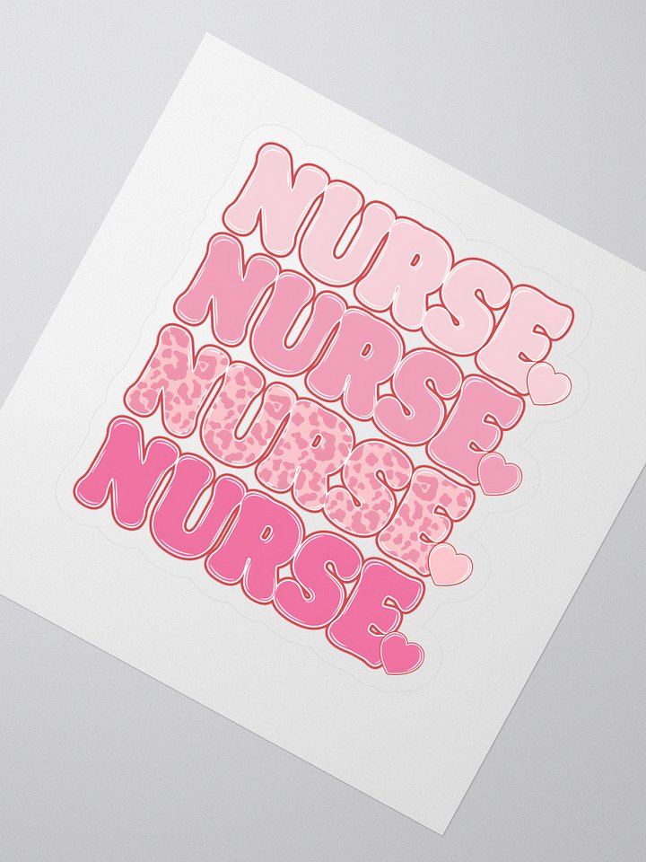 NURSE Love Kiss Cut Stickers product image (2)