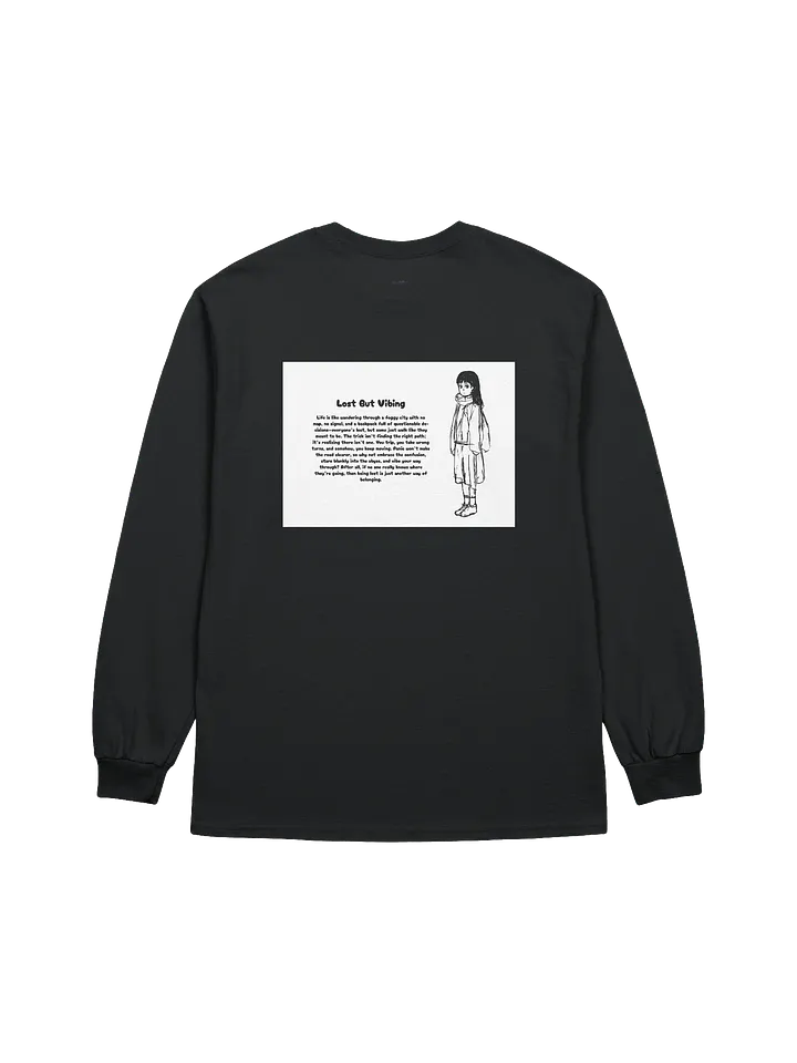 Lost But Vibing Long Sleeve Tee product image (7)