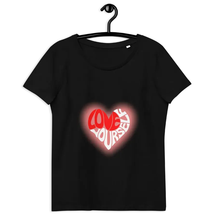 Love Yourself Heart Graphic Tee product image (12)