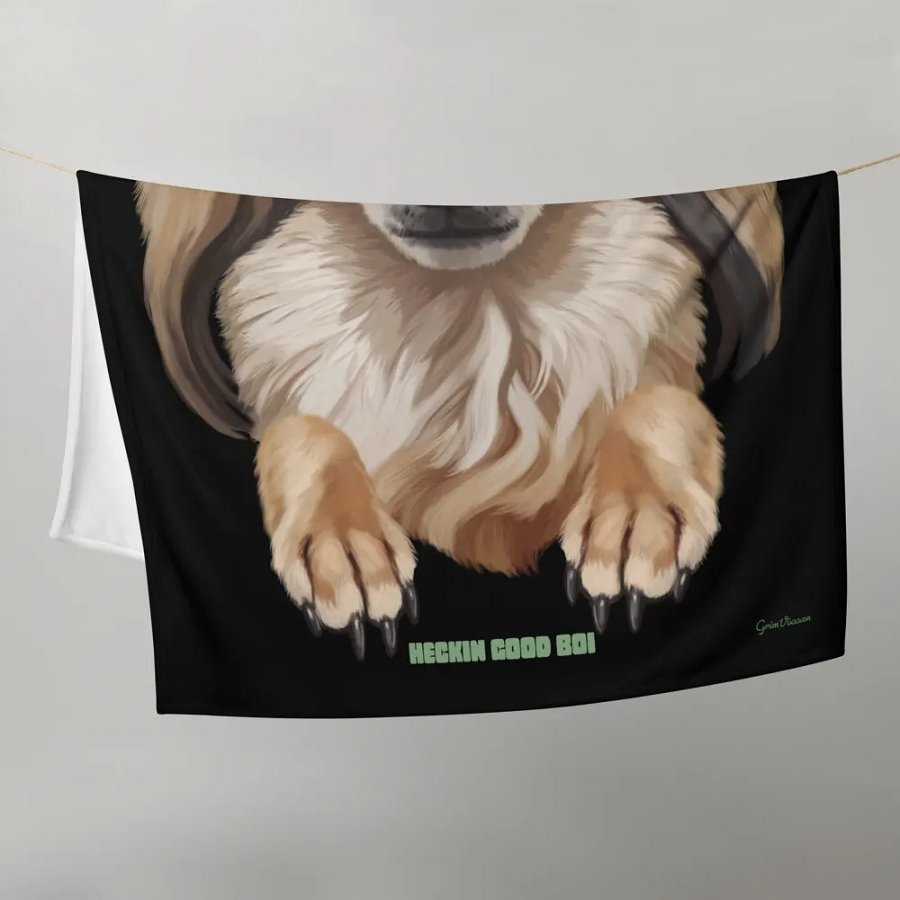 Heckin Good Boi Blanket product image (9)