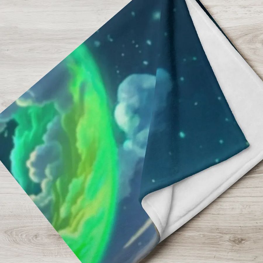 Cosmic Yin-Yang Dream Throw Blanket product image (7)
