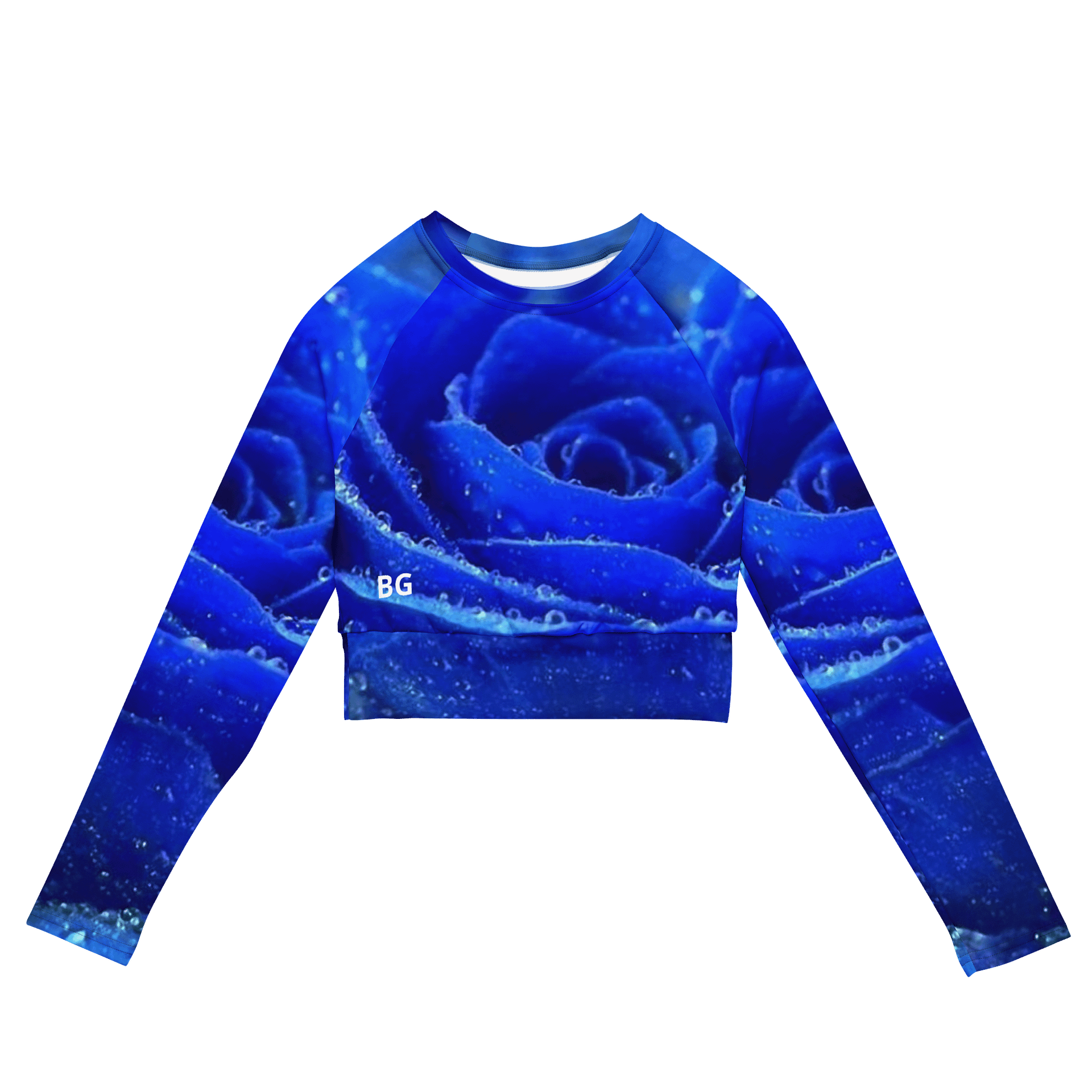 'Your Love' All-Over Long Sleeve Crop product image (2)