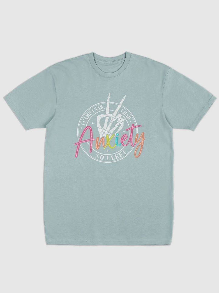 Vibrant Anxiety Typography Tee product image (4)