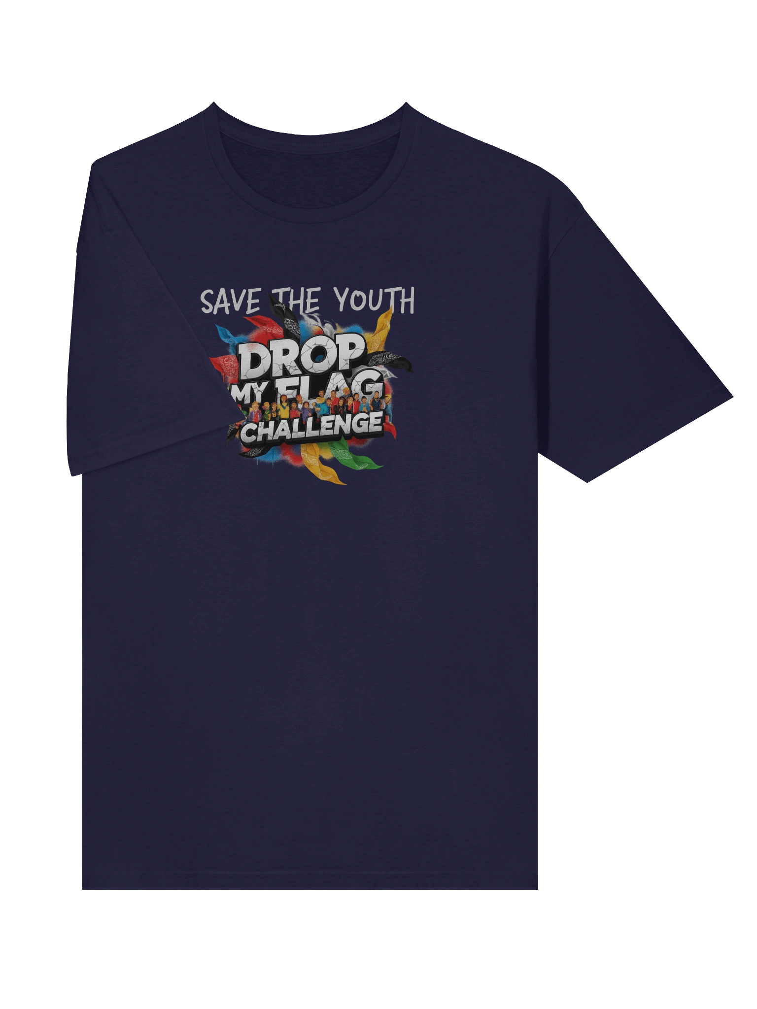 Navy Drop My Flag Tee product image (5)