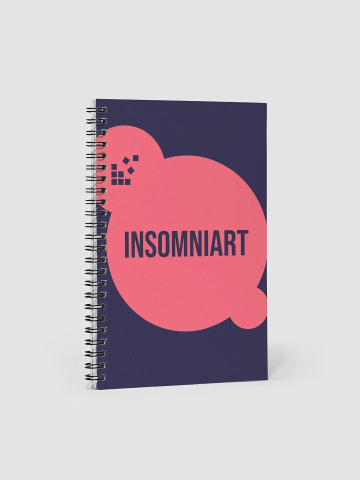 INSOMNIART Spiral Notebook product image (1)