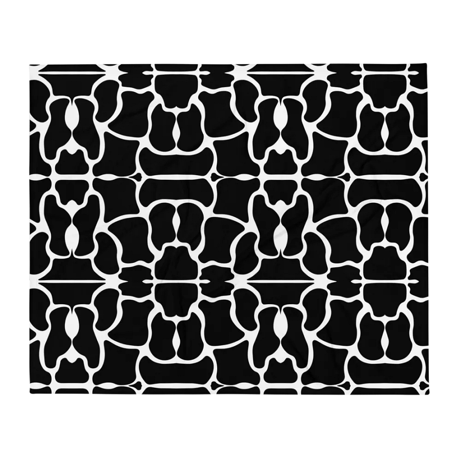 Monochrome Throw Blanket product image (5)