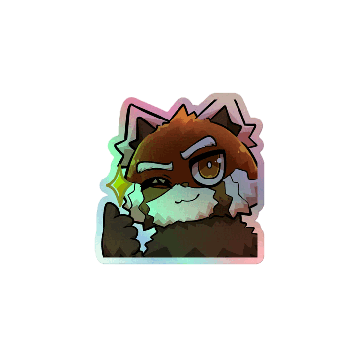Holographic Thumbs Up Sticker product image (1)
