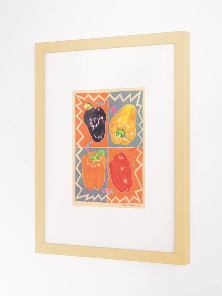 Peppers print framed product image (5)