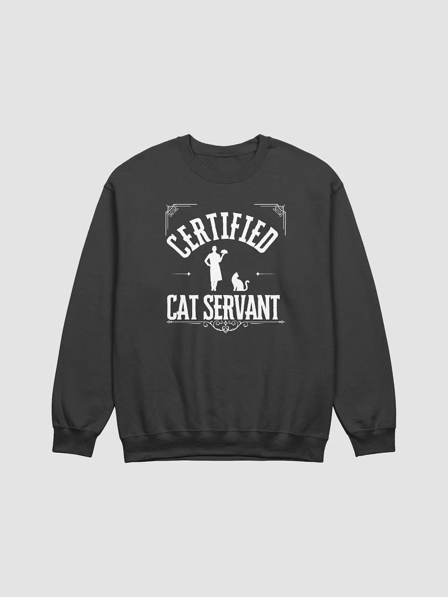 Certified Cat Servant - Crewneck Sweatshirt product image (1)