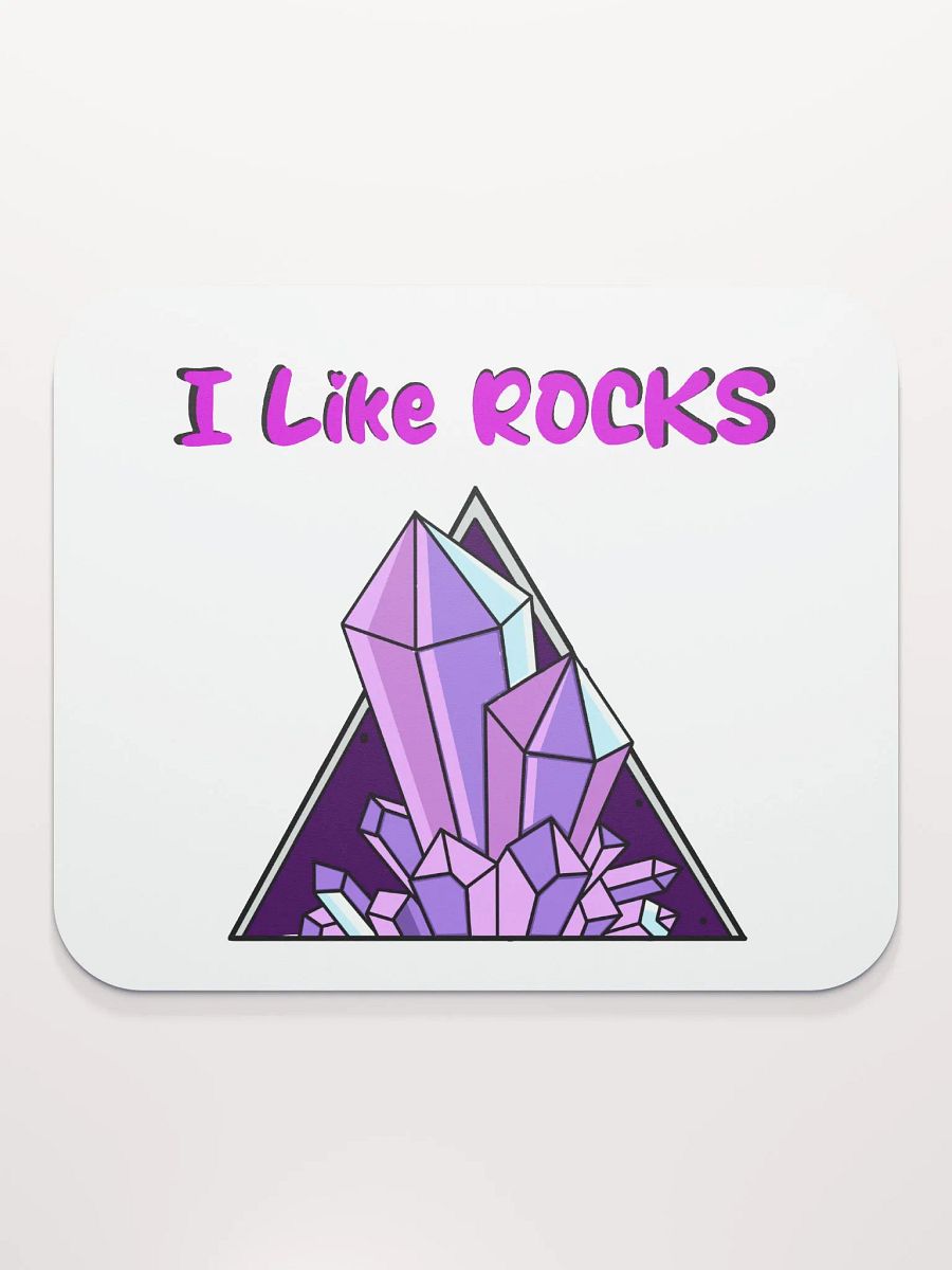 I Like Rocks Classic Mousepad product image (2)