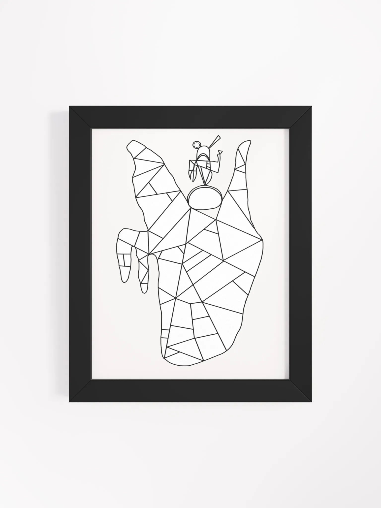 Color-Your-Own Kandinsky's Framed Poster! product image (72)