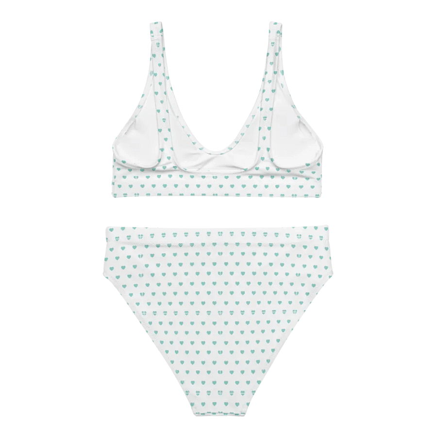 Pastel Heart Seamless Pattern High Waisted Bikini - V10 product image (5)