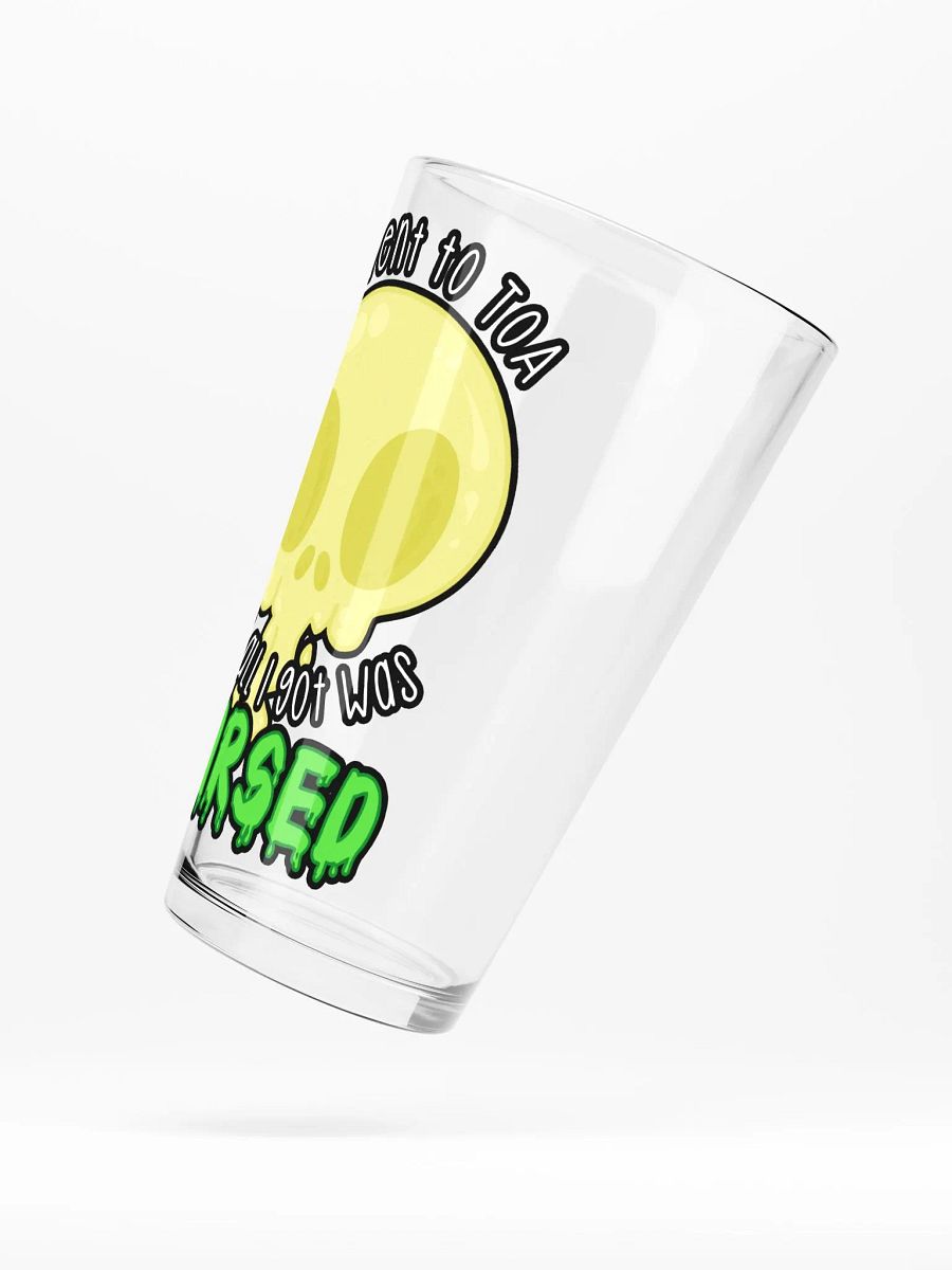 All I Got Was Cursed - Rogue - Pint Glass product image (5)