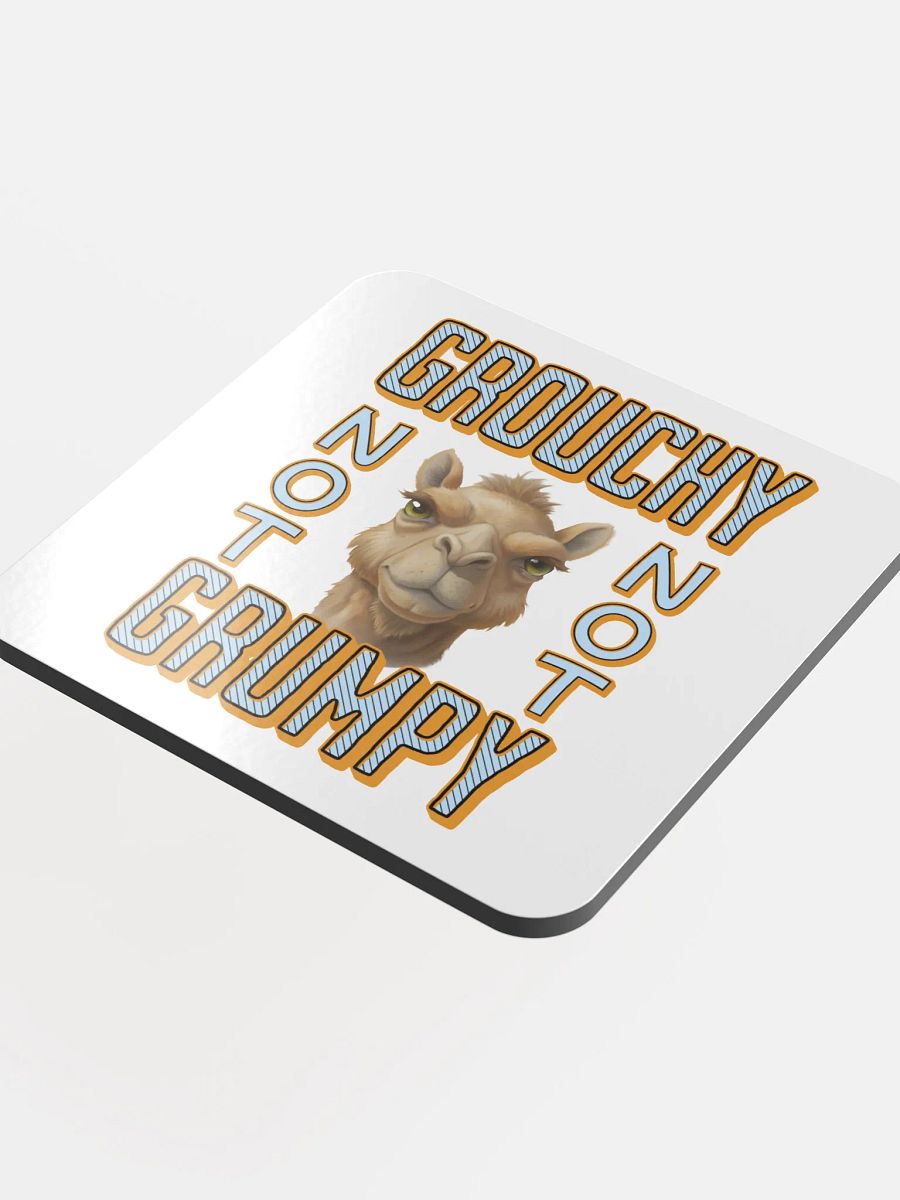 Grouchy Not Grumpy Camel Whimsical Coaster product image (1)