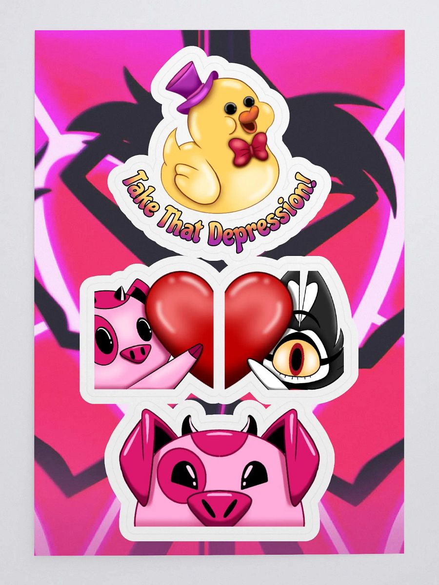 Hella Adorable Sticker Sheet product image (3)