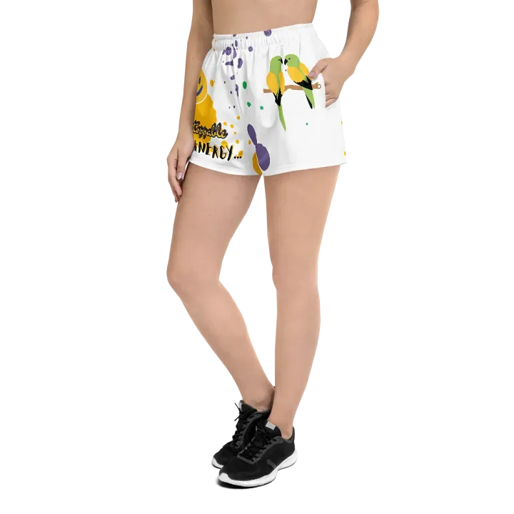 🎨🌸 Holi Special High-Waisted Athletic Short Shorts – Celebrate in Color! product image (2)