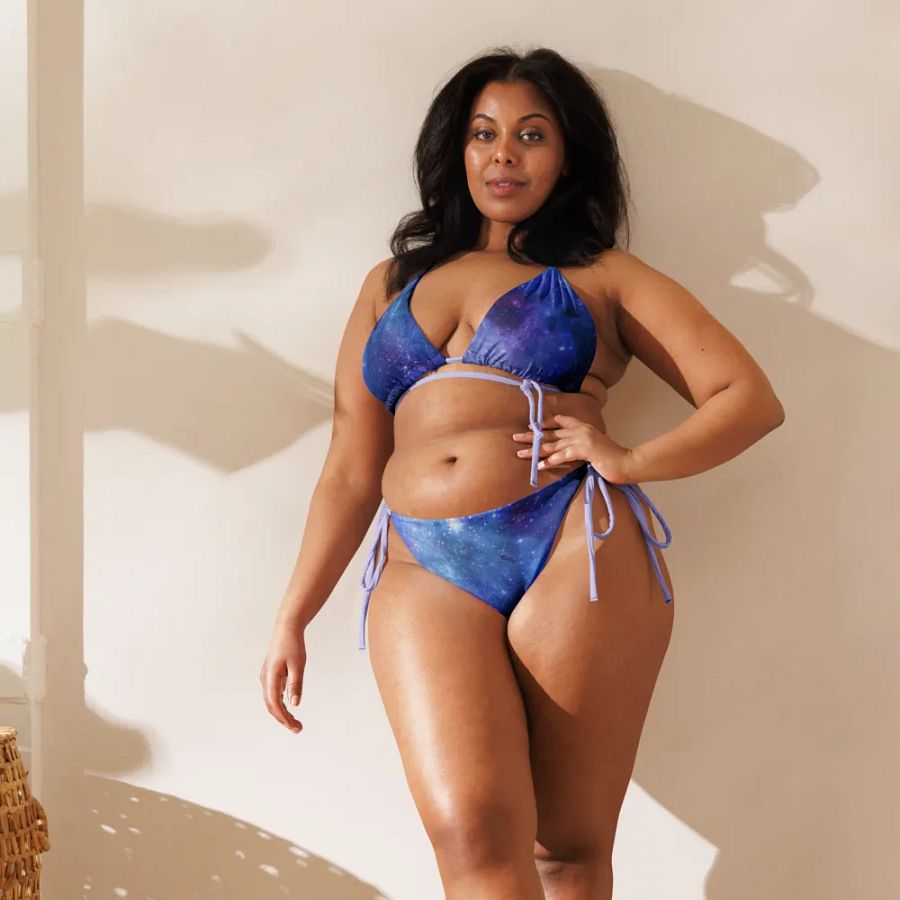 Galaxy string bikini {wisteria} product image (9)