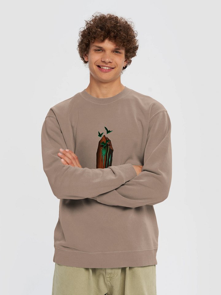 Coffin - Independent Trading Co. Unisex Midweight Pigment Dyed Sweatshirt product image (19)