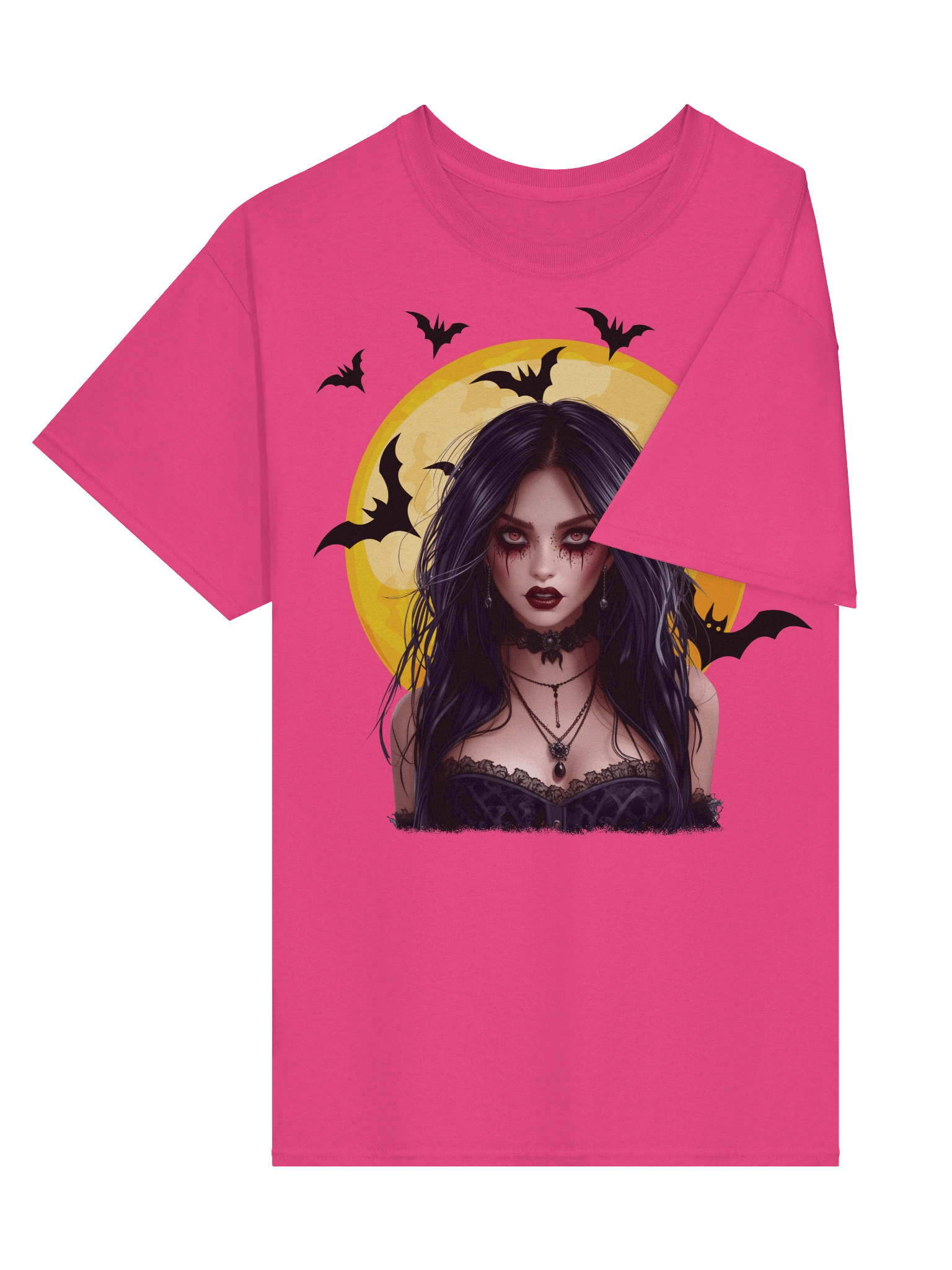 Gothic Vampire Girl T-Shirt product image (3)