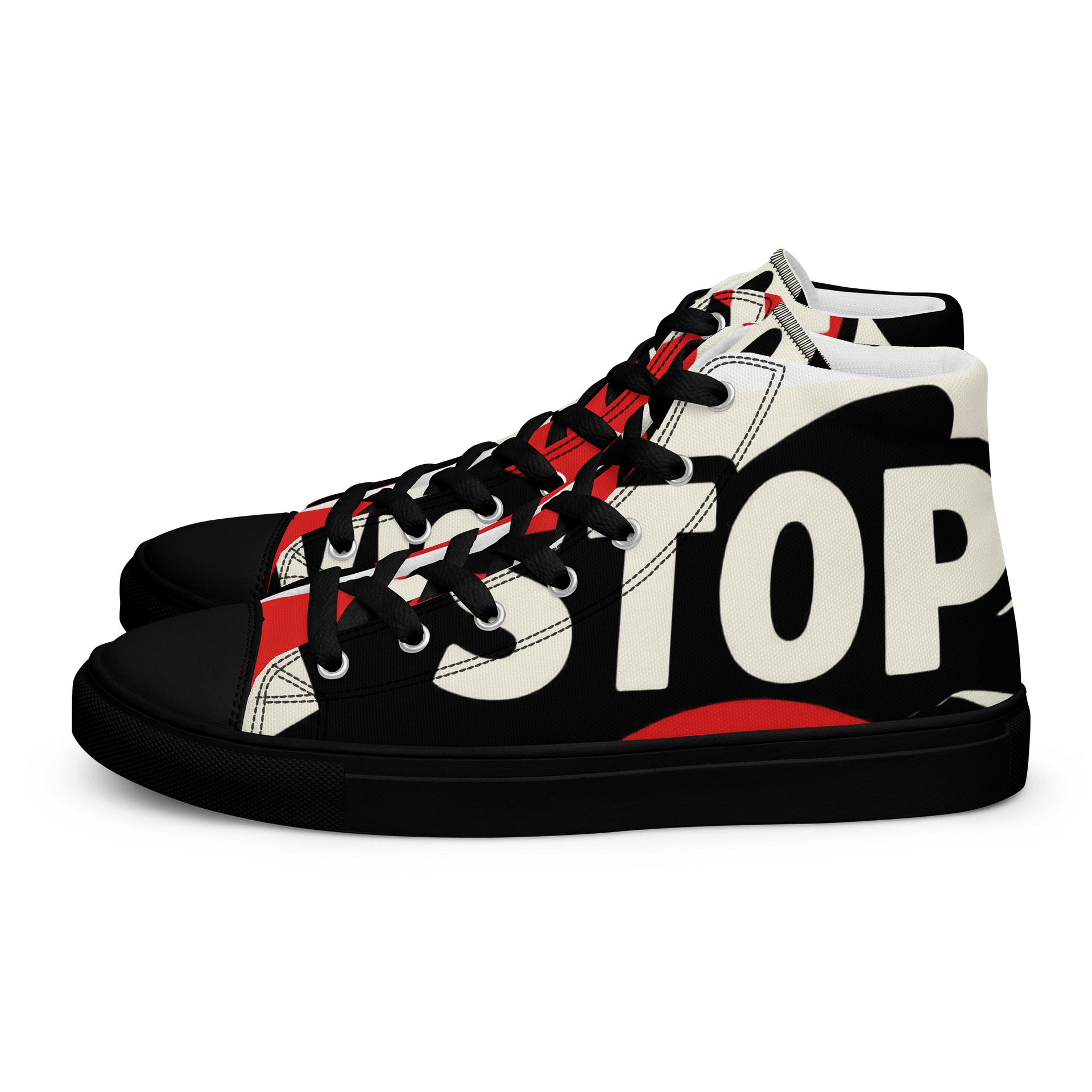 Stop Gun Violence Men's High Tops product image (1)