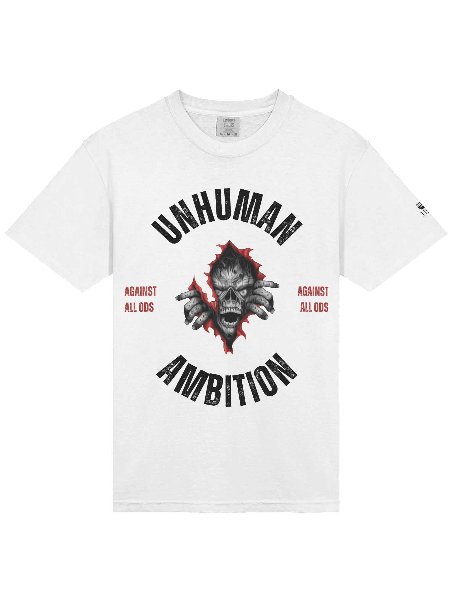 Unhuman Ambition: Against All Odds Relaxed T-shirt product image (3)
