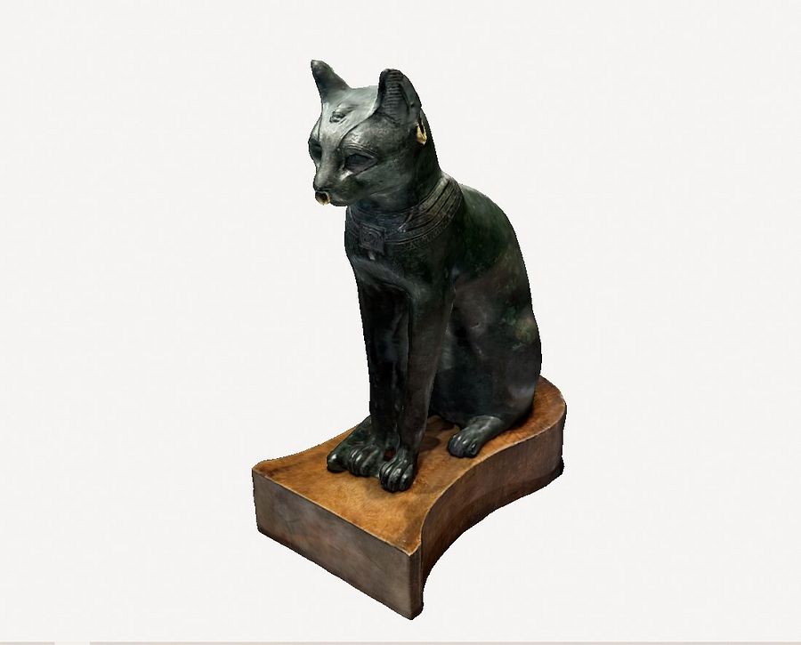 3d Print of Statue of Bastet Feline God product image (1)