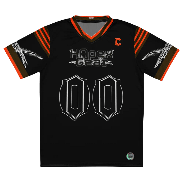 Uncle Buck - Black - Recycled Unisex Sports Jersey - Black HApex Gear Black Logo product image (2)