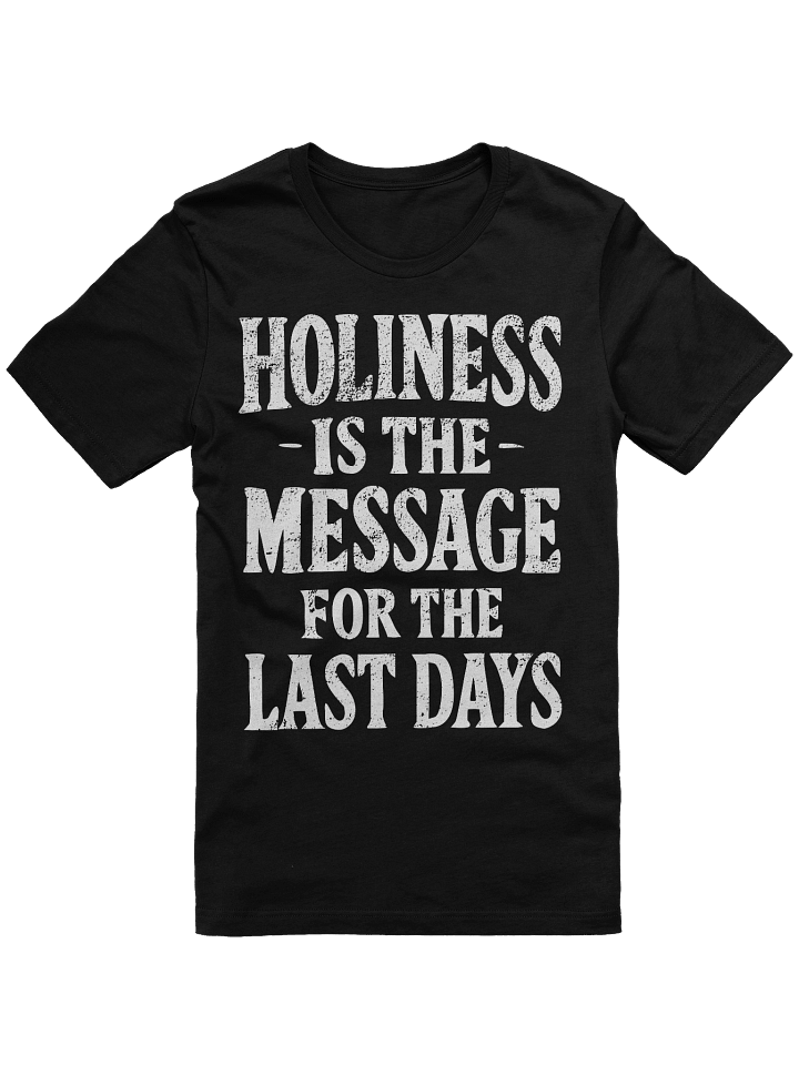 Holiness Is The Message For The Last Days T-Shirt product image (1)
