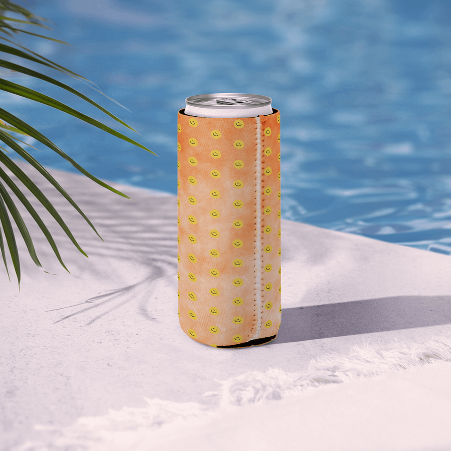 Smiley Tie Dye Coozie - Orange product image (15)