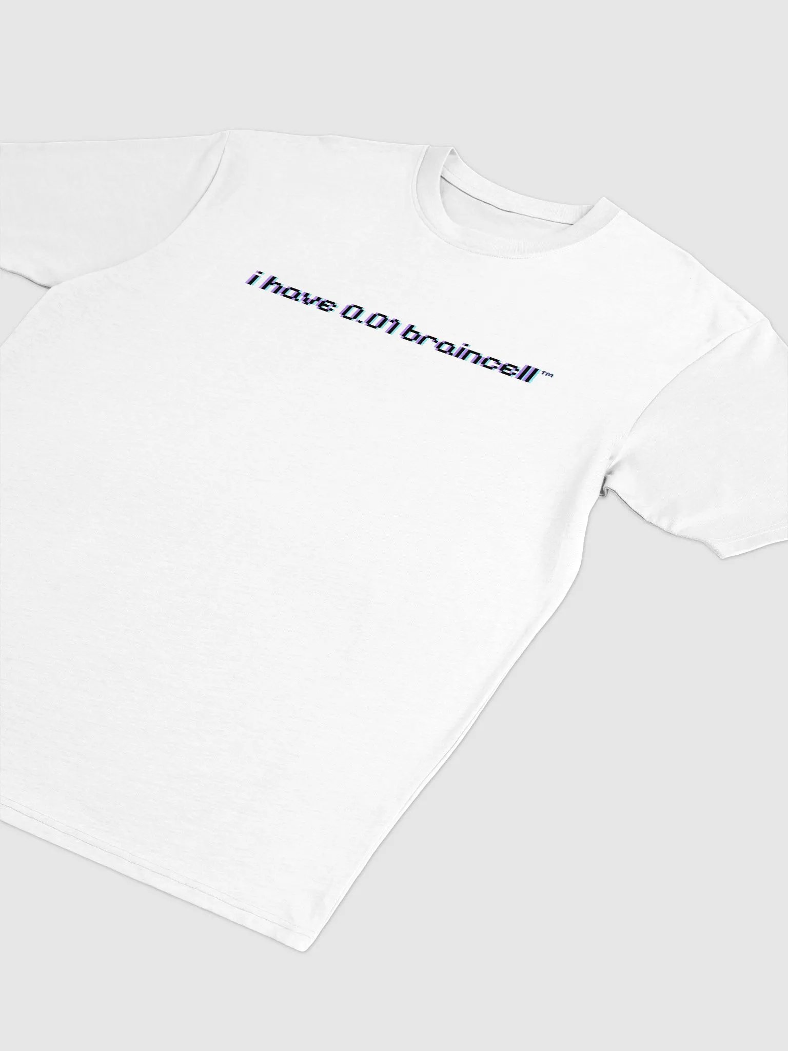 0.01 braincell tee - white product image (2)