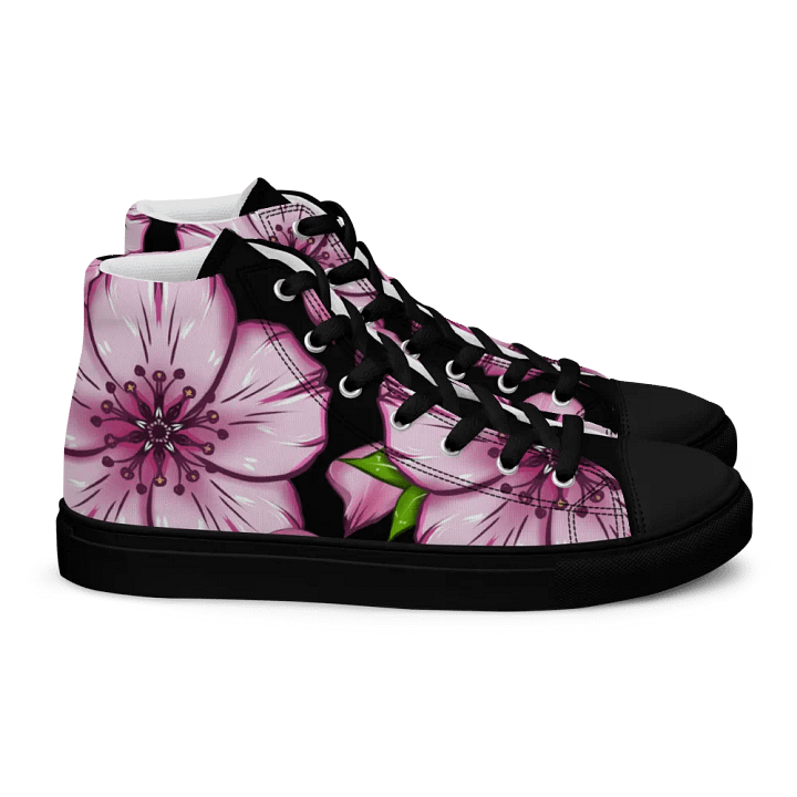 Blossomz & Petalz - Women's High Tops Canvas Shoes product image (2)