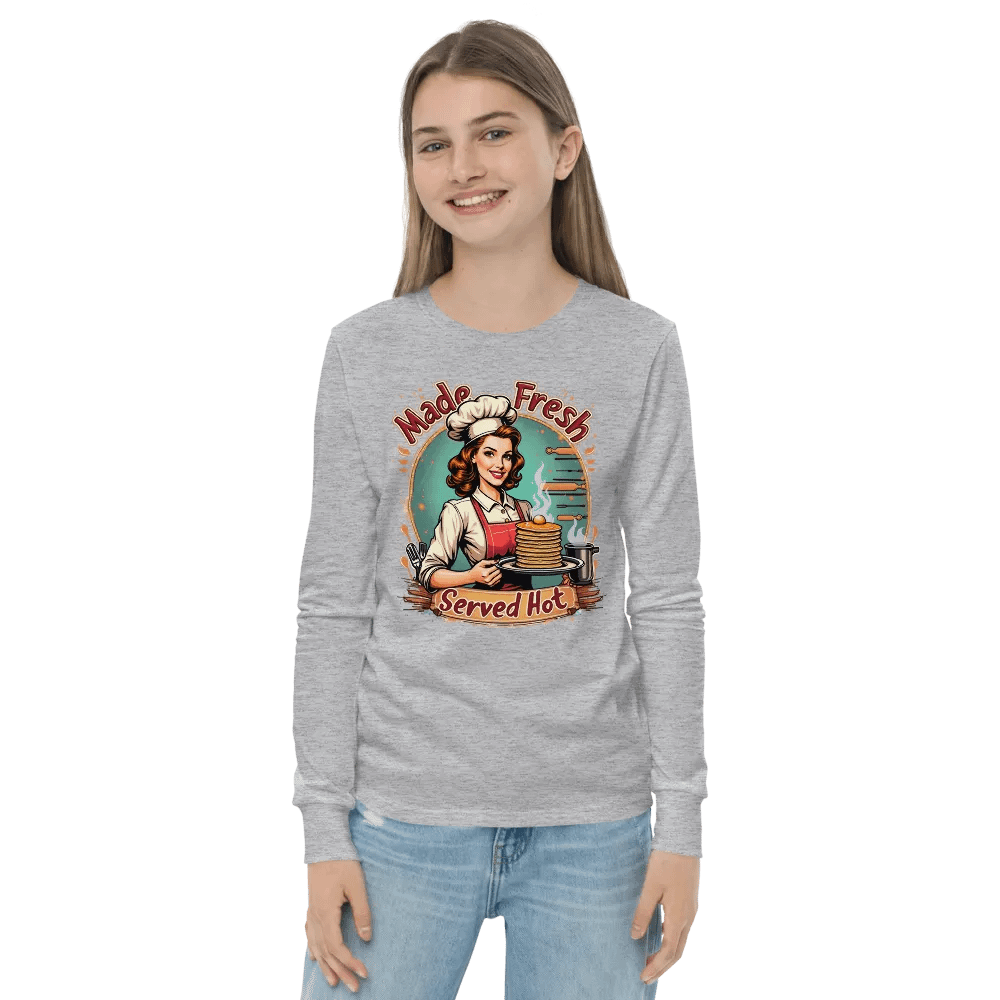Fresh Flapjack Fiesta Youth Long Sleeve Tee product image (20)