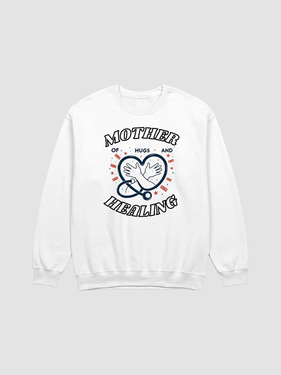 mother of Hugs and healing, Stethoscope Crewneck Sweatshirt product image (5)