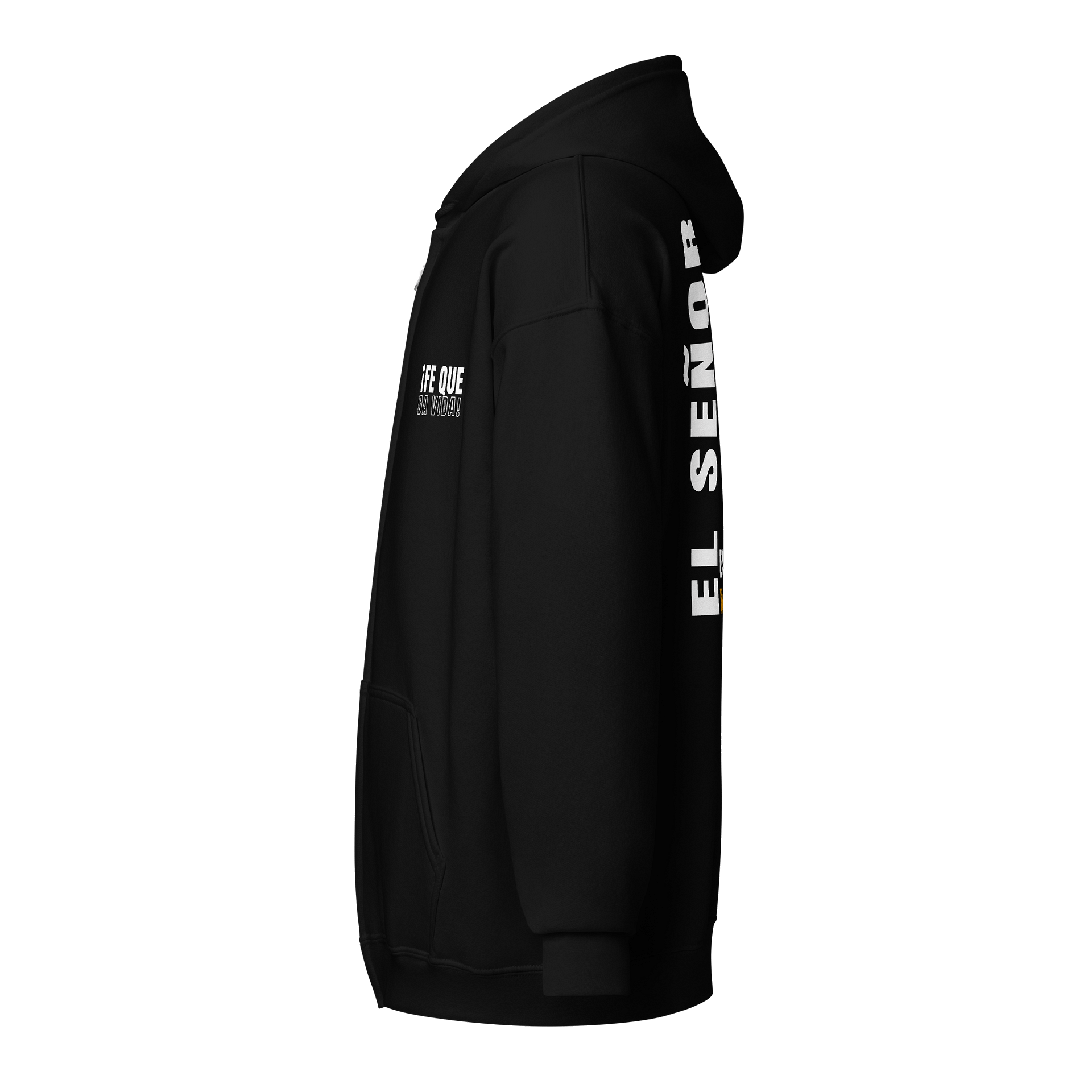 Sudadera Unisex con Capucha y Cremallera | El señor es mi Pastor product image (3)
