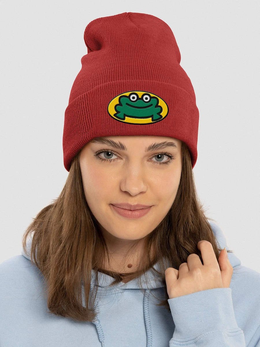 Feelin' Froggy Foldover Beanie product image (13)