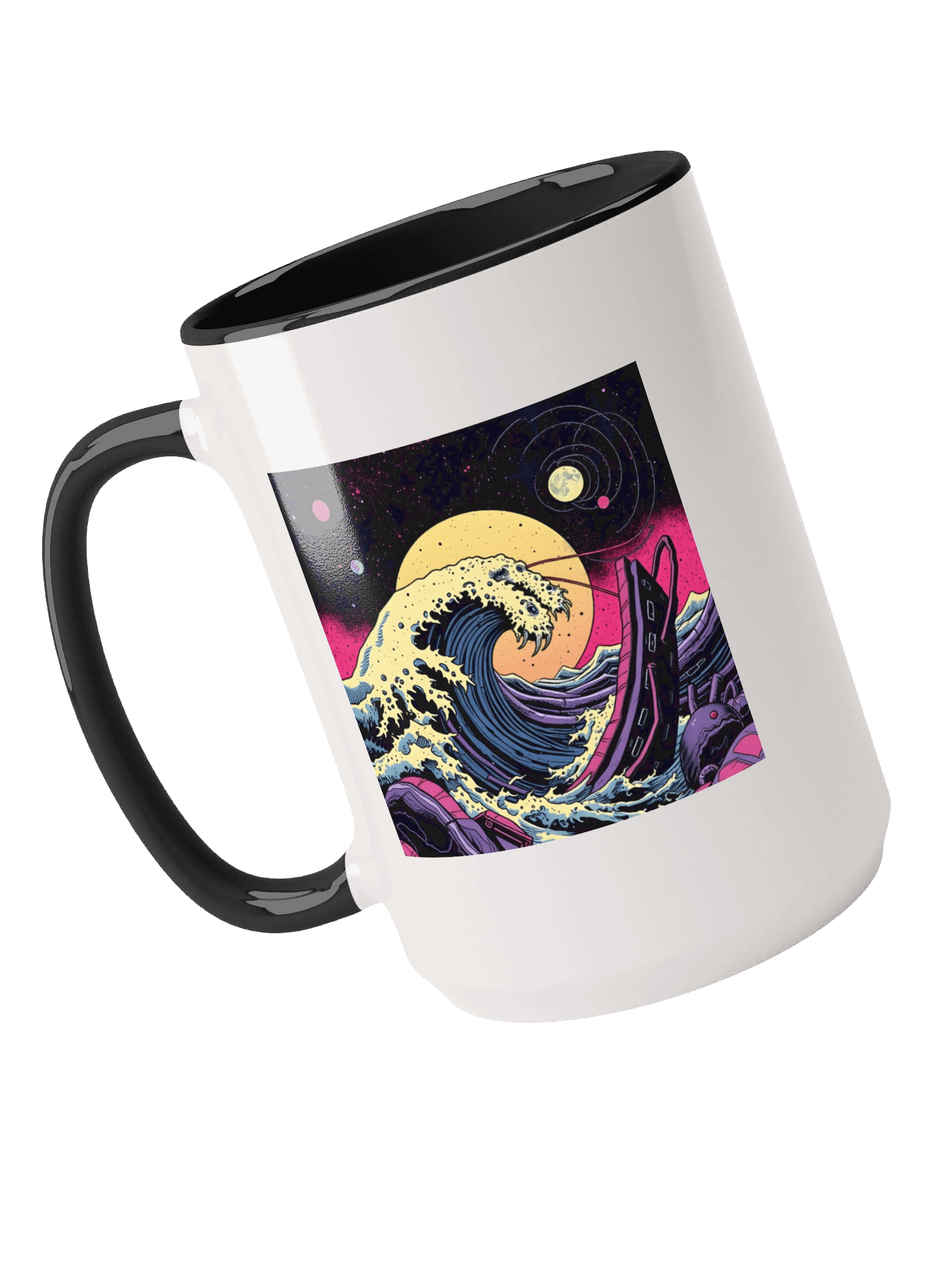 Weird Wave Sounds Duality Mug- 15 oz product image (4)