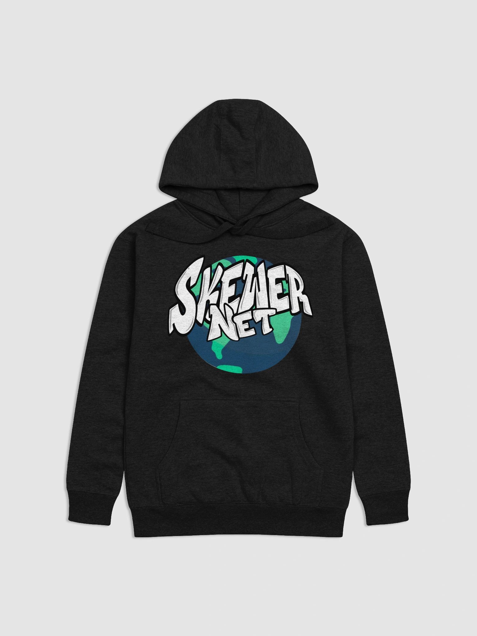 Skewernet Globe Hoodie – Skewing the Norm. product image (1)