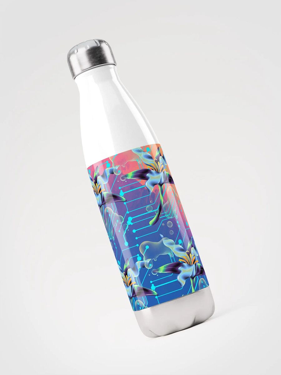 Floral Circuit Stainless Steel Water Bottle for stylish ladies moms daughter product image (3)