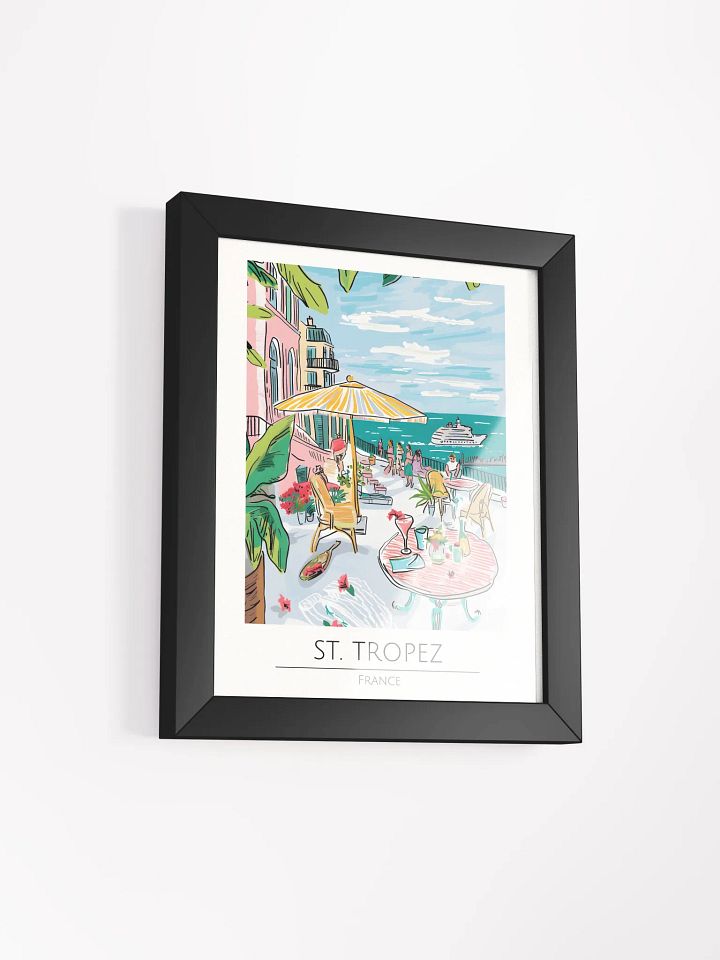St. Tropez France Framed Travel Poster product image (2)