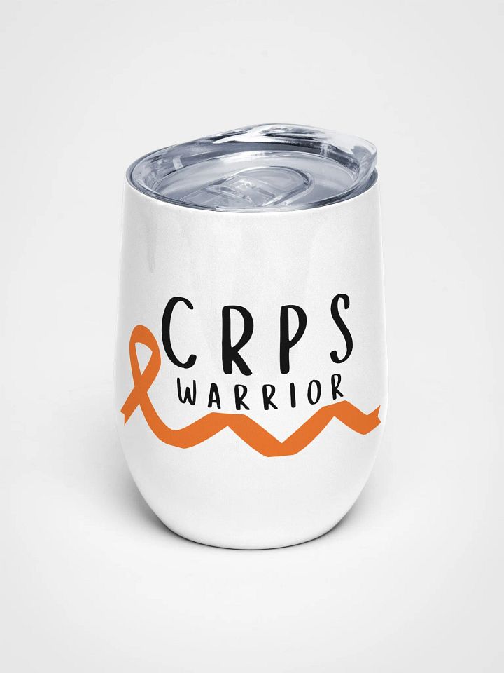 CRPS Warrior Bottom Ribbon stainless steel Tumbler (12oz) product image (1)