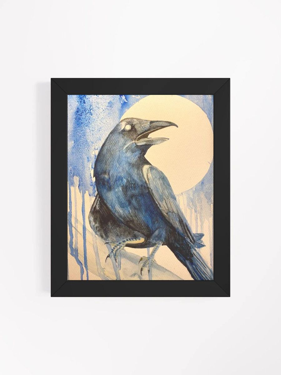 Crow Watercolor Art Print product image (50)