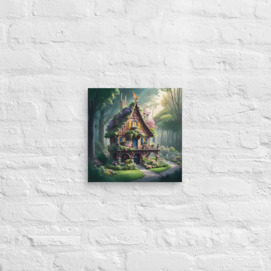 Watercolour Fairy House Art - v3 product image (12)