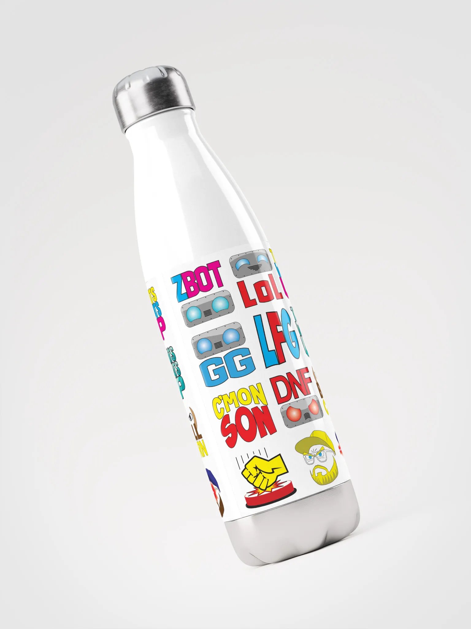 Emoji Water Bottle product image (3)