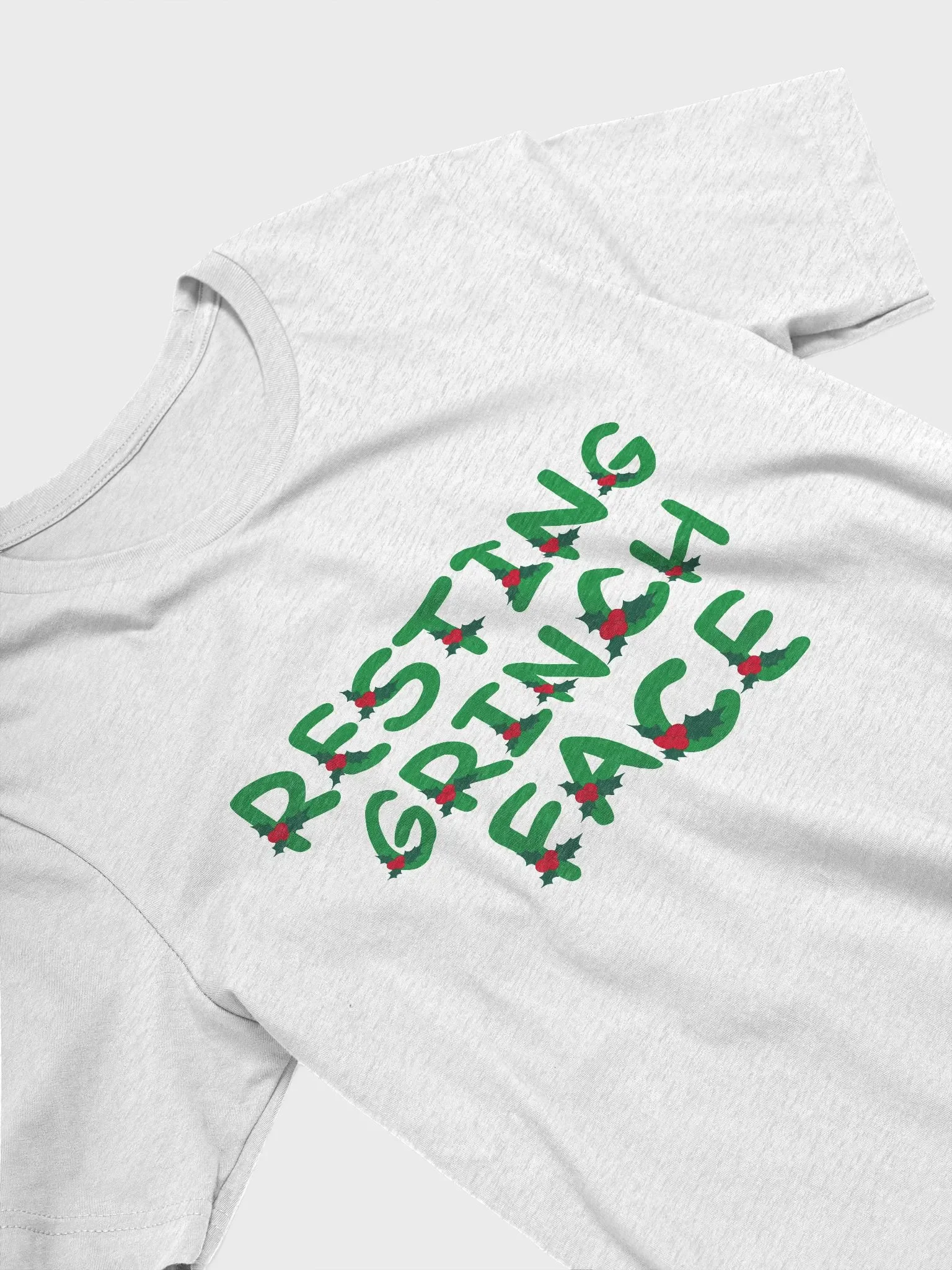 Resting Grinch Face Tee product image (1)