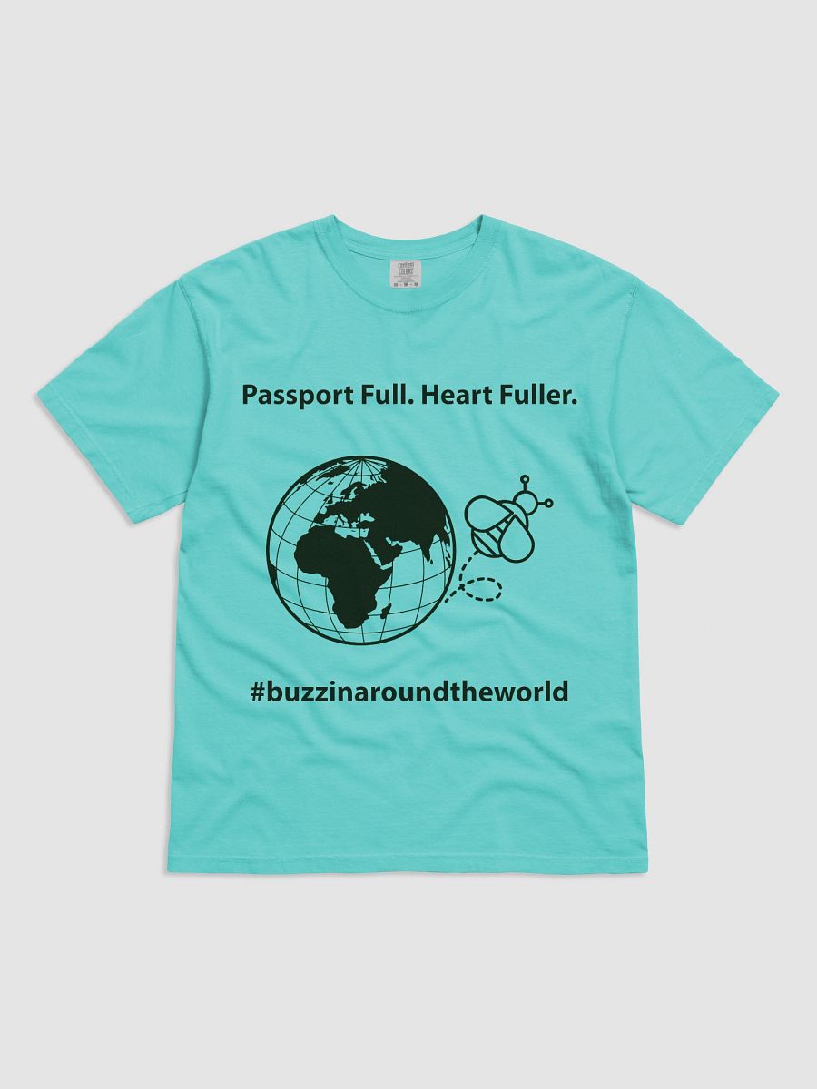 Passport Full. Heart Fuller. - T-Shirt product image (6)